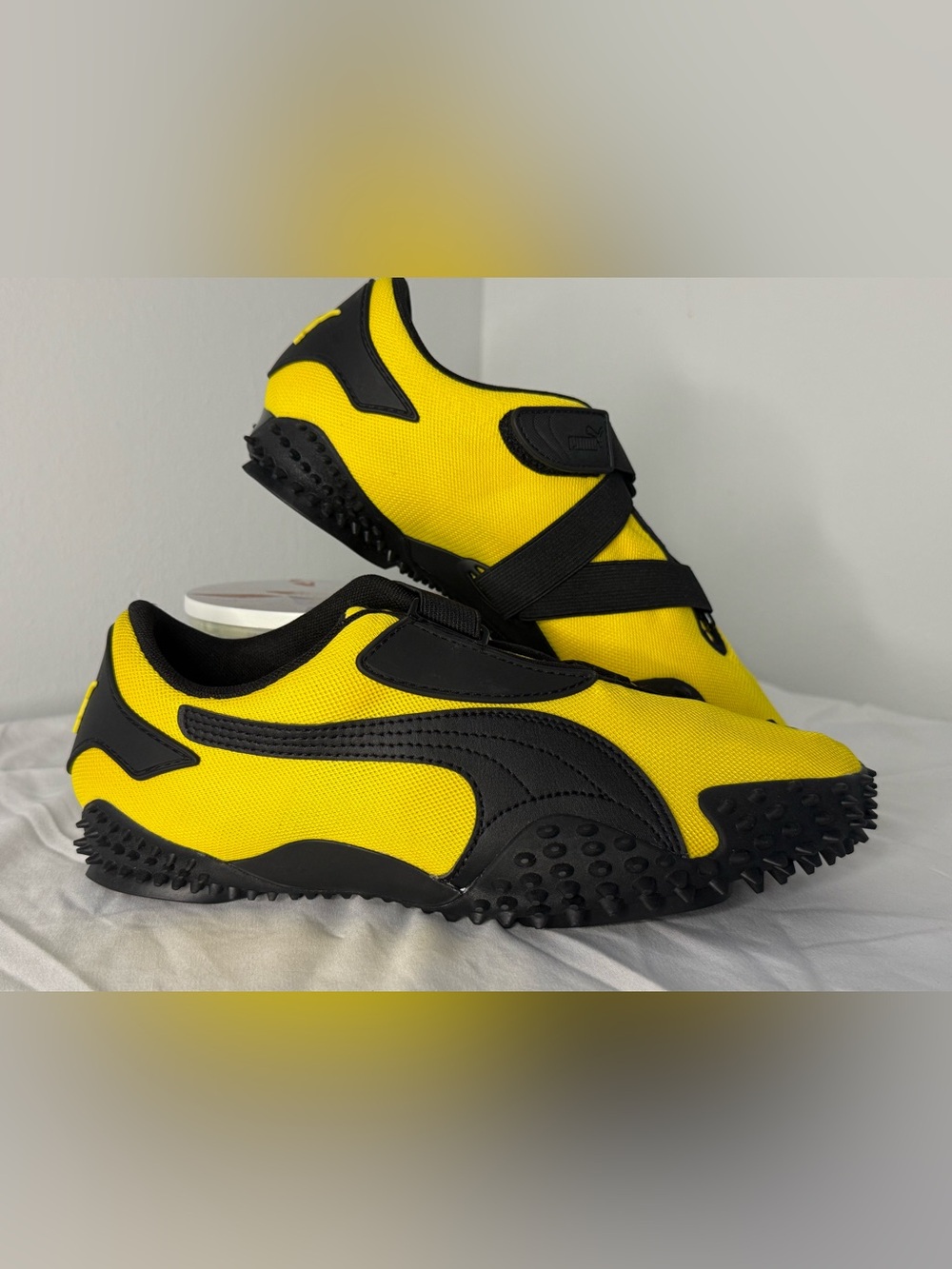 PUMA Mostro OG Prime Pelé Yellow Black Sneakers  Men's Size 8
